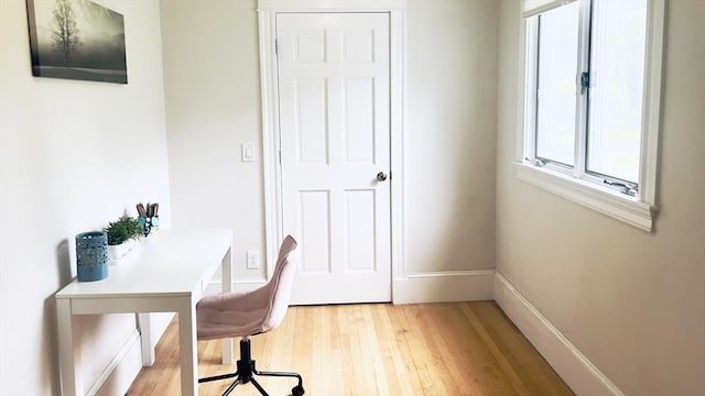 52 Walnut St, Shrewsbury, MA 01545 - office space with light wood finished floors and baseboards
