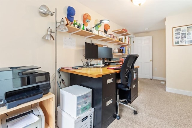 9 Emerson Ct, Winchester, MA 01890 - office with light carpet and baseboards