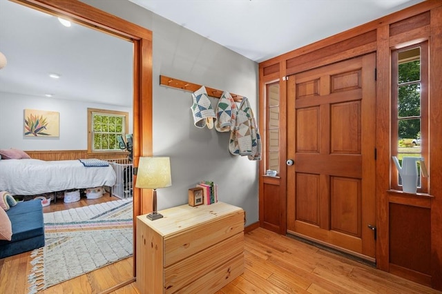 241 W Main St, Westborough, MA 01581 - foyer entrance with light wood-style flooring
