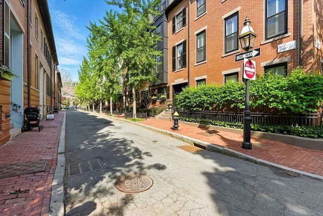 2 Cumston St Unit 2, Boston, MA 02118 - view of asphalt road with curbs and sidewalks