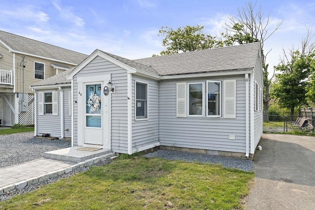 44 Macarthur Ln, Marshfield, MA 02050 - view of front of house with a shingled roof