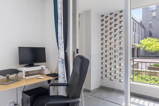 99 Pond Ave Unit 202, Brookline, MA 02445 - office featuring baseboards and concrete floors