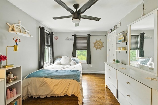 1 Cherry Tree Ln, Plainville, MA 02762 - bedroom with wood finished floors and ceiling fan