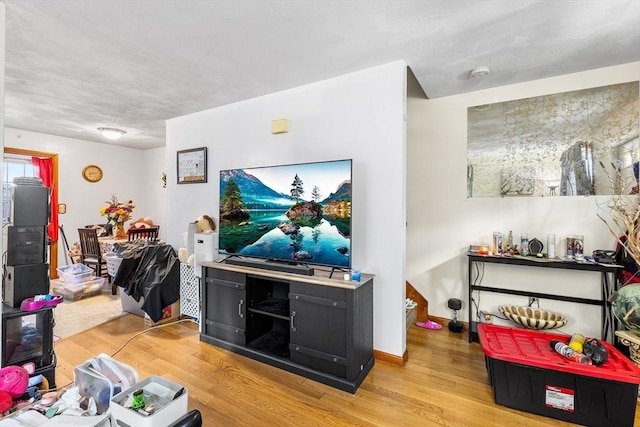 21 Hillside Ave Unit 21, Everett, MA 02149 - living room with light wood-type flooring