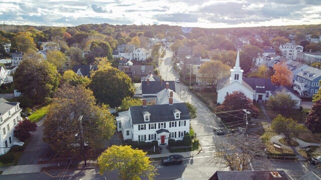 drone / aerial view