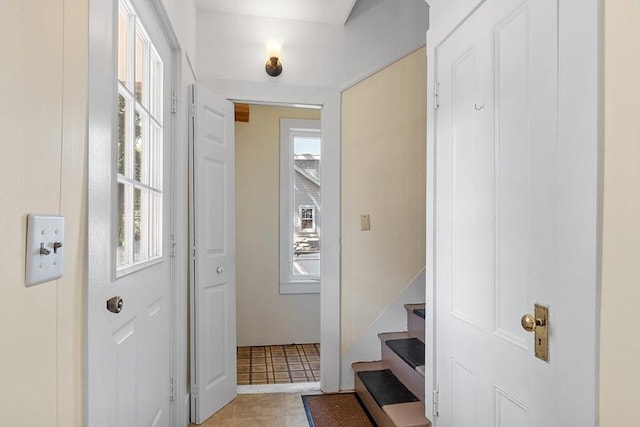19 Franklin St, Wakefield, MA 01880 - entryway with stairs