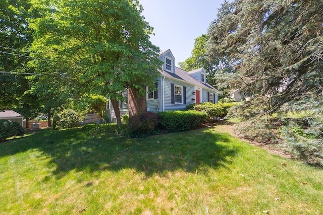 6 Macarthur Rd, Natick, MA 01760 - view of home's exterior with a lawn