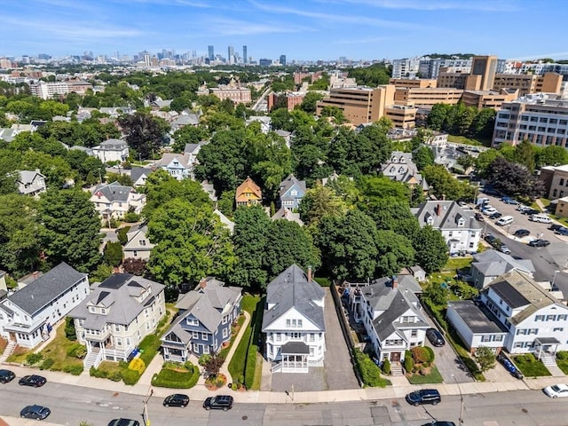24-26 Bentley St, Boston, MA 02135 - aerial view of skyline