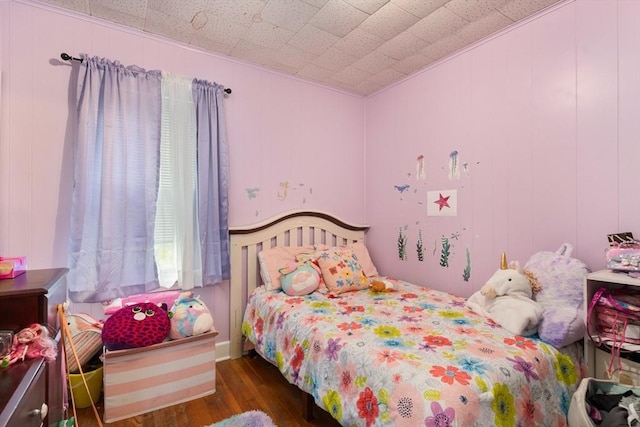 376 N Underwood St, Fall River, MA 02720 - bedroom featuring wood finished floors and crown molding