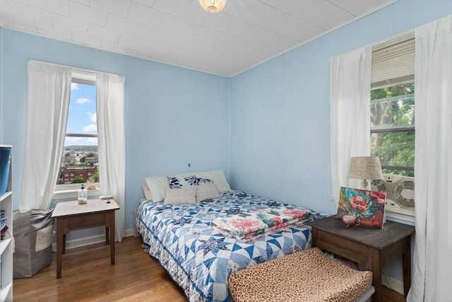 376 N Underwood St, Fall River, MA 02720 - bedroom with wood finished floors