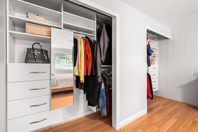 view of closet