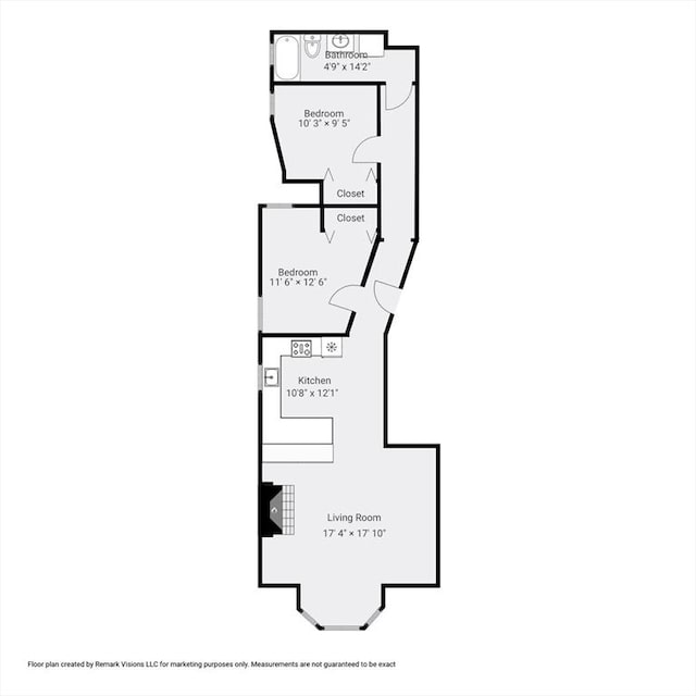 31 Massachusetts Ave Unit 4-4, Boston, MA 02115 - property floor plan