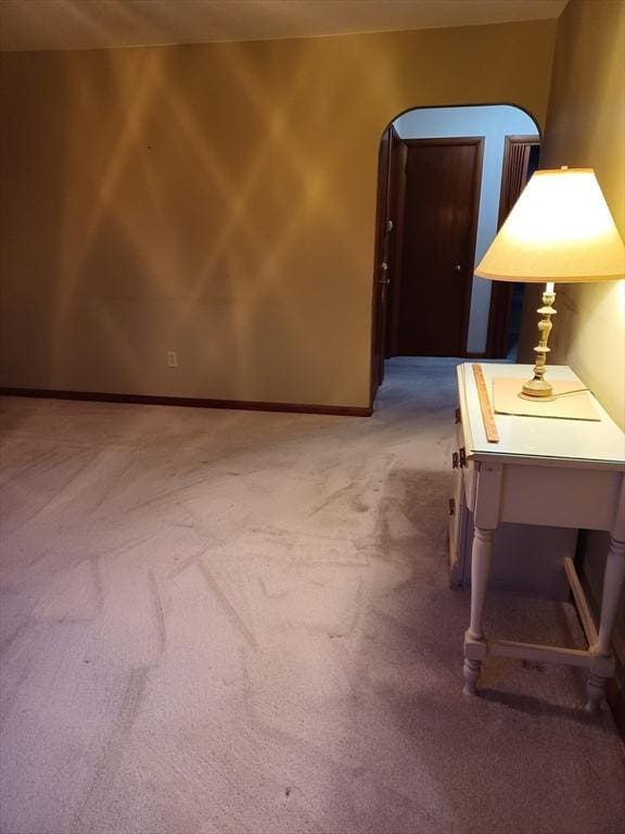 822 N Eastern Ave, Fall River, MA 02720 - corridor with carpet flooring and baseboards