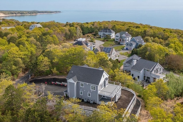 29 Sheppard Rd, Bourne, MA 02562 - aerial view of residential area with a forest and a large body of water