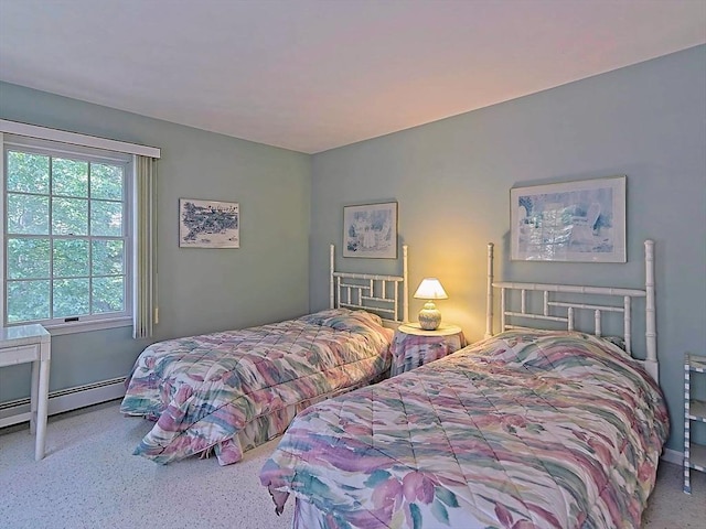 46 Clear Pond Rd, Falmouth, MA 02540 - bedroom featuring a baseboard heating unit