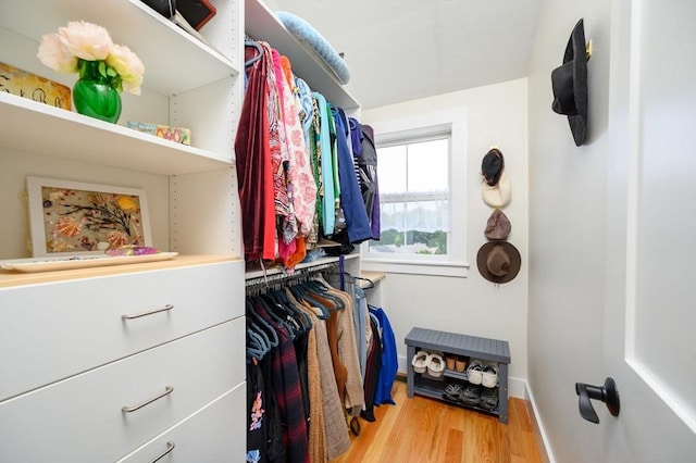 6 Macdonald Ter Unit E, Scituate, MA 02066 - spacious closet featuring wood finished floors