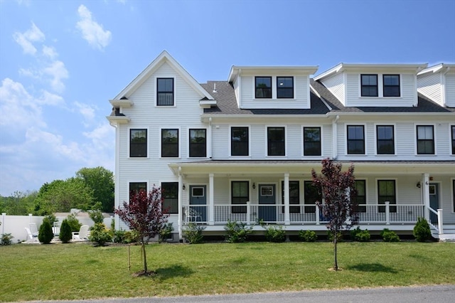 6 Macdonald Ter Unit E, Scituate, MA 02066 - townhome / multi-family property featuring covered porch