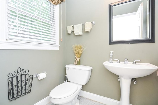 17 Stable Way, Medway, MA 02053 - half bath featuring baseboards, toilet, and tile patterned floors