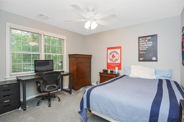 17 Stable Way, Medway, MA 02053 - carpeted bedroom with an office area and ceiling fan