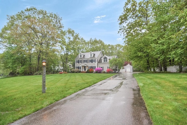 17 Stable Way, Medway, MA 02053 - view of front of property with driveway and a front yard