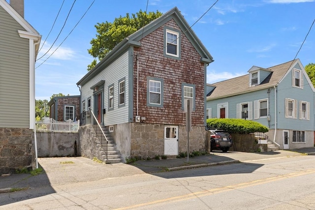 85 Flint St, Salem, MA 01970 - view of front of house featuring stairway