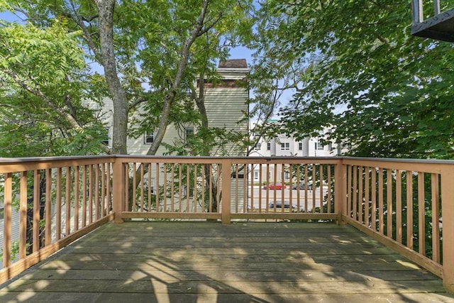 10 Mitchell St Unit 3, Boston, MA 02127 - view of wooden terrace
