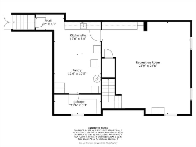 23 Chandler St, Newton, MA 02458 - home floor plan