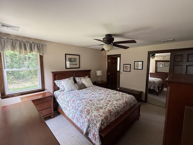 69 Hickory Dr, Raynham, MA 02767 - carpeted bedroom with a ceiling fan