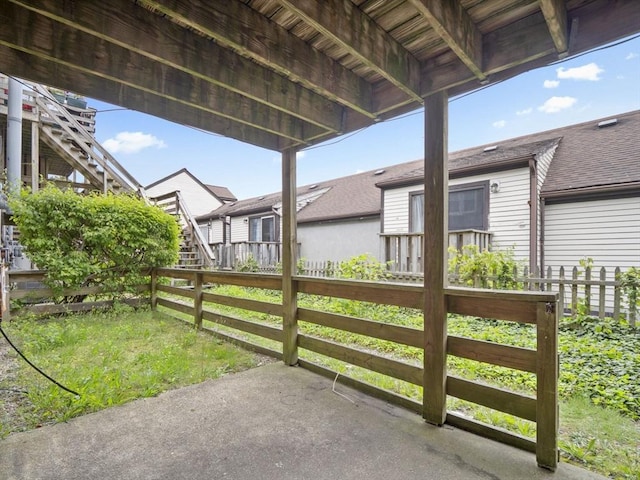 24 Bettys Pond Rd Unit K, Barnstable, MA 02601 - view of patio with stairs