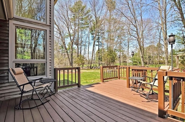 view of deck