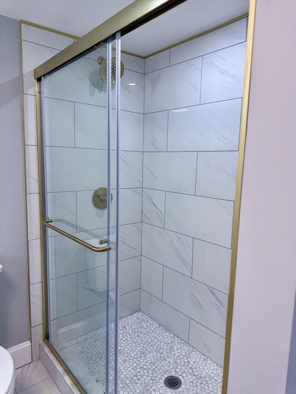 61 Poplar St, Danvers, MA 01923 - full bath featuring toilet and a stall shower