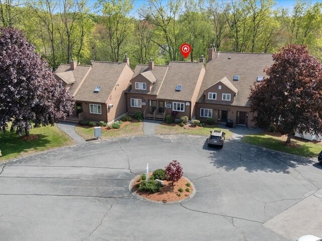 44 Casablanca Ct Unit 44, Haverhill, MA 01832 - view of front facade with a chimney