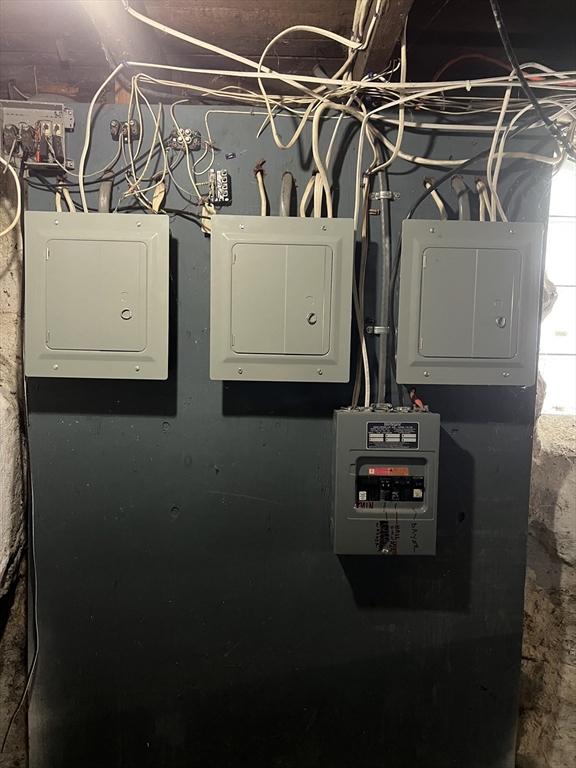 utility room with electric panel