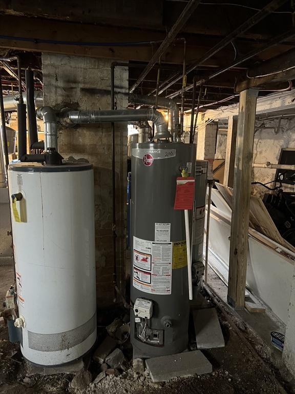 utilities with gas water heater