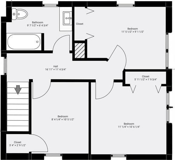 49 Fern Rd, Medford, MA 02155 - home floor plan