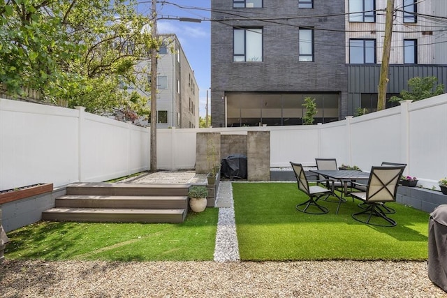 281 Chelsea St Unit 2A, Boston, MA 02128 - view of fenced backyard