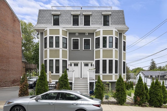9 Cedar St Unit 1, Boston, MA 02119 - view of front of property with mansard roof