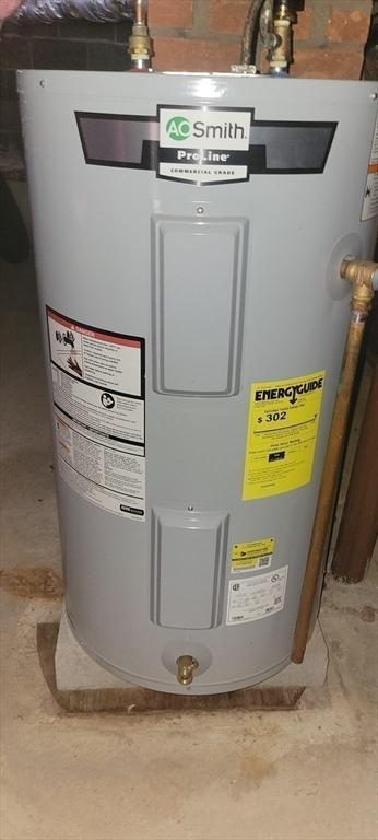 utilities with electric water heater