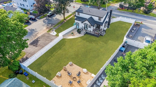 586 Lowell St, Peabody, MA 01960 - view from above of property