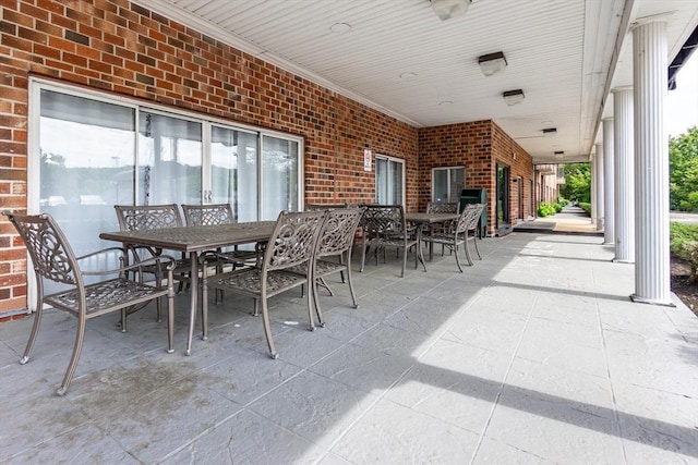 230 Willard St Unit 412, Quincy, MA 02169 - view of patio / terrace featuring outdoor dining area