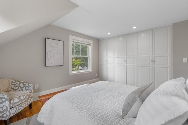 454 Webster St, Needham, MA 02494 - bedroom featuring wood finished floors, recessed lighting, and baseboards