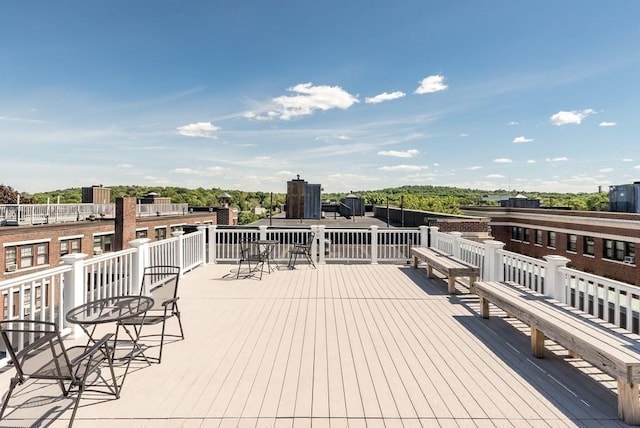 view of deck