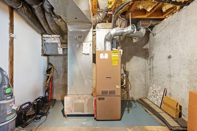 view of utility room