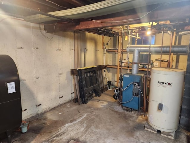 utilities with water heater