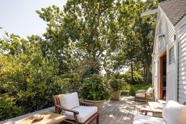 41 Cobbs Hill Rd, Chilmark, MA 02535 - view of deck