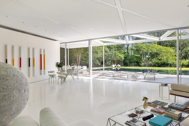41 Cobbs Hill Rd, Chilmark, MA 02535 - lobby featuring a wall of windows