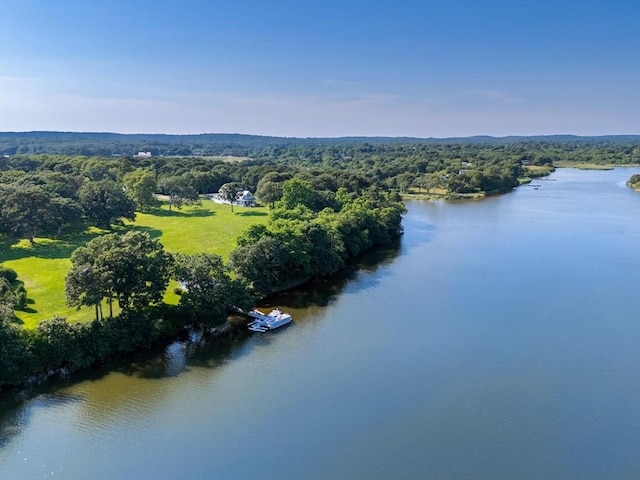 41 Cobbs Hill Rd, Chilmark, MA 02535 - bird's eye view of a heavily wooded area and a large body of water