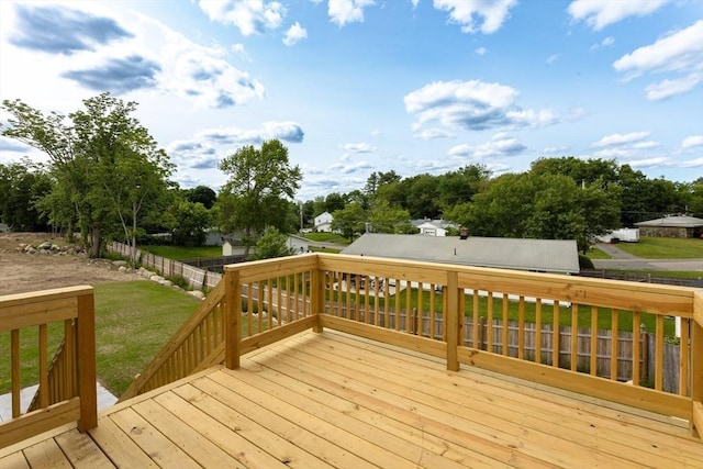 41 Kent St, Brockton, MA 02302 - deck featuring view of scattered trees