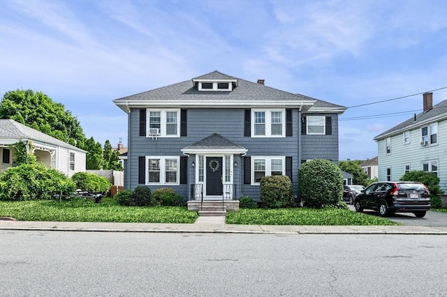 11 Raymond Rd Unit 2, Salem, MA 01970 - view of front of home featuring a chimney and roof with shingles