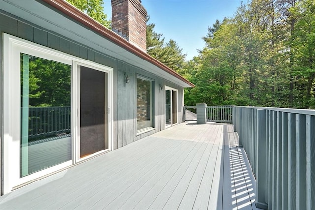 237 Shutesbury Rd, Amherst, MA 01002 - view of wooden deck